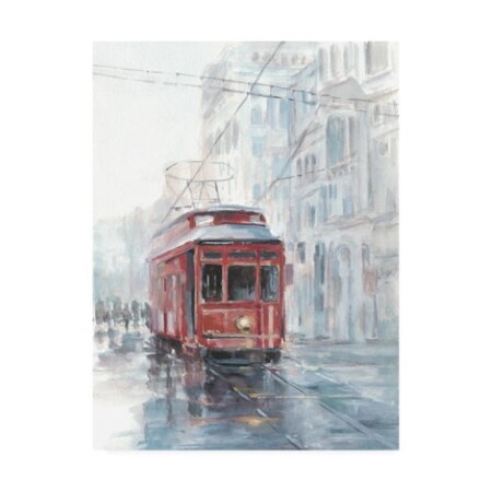 Trademark Fine Art Ethan Harper 'Watercolor Streetcar Study Ii' Canvas Art, 14x19 WAG13617-C1419GG